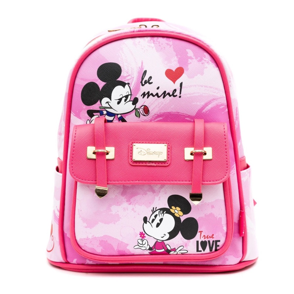 WondaPop Disney Mickey & Minnie Mouse 11” Vegan Mini Backpack